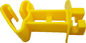 Barrière électrique Insulators For Electric de courrier du fil T de CTN 5mm clôturant le système avec la couleur jaune
