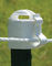 Chapeau électrique en plastique Topper Insulators Yellow Color de poteau du poteau d'Insulators T de barrière de PE/Y