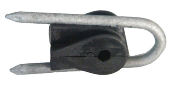Le type immersion chaude électrique de l'agrafe U de Wood Post Insulators 4.2mm de barrière de clou a galvanisé l'acier