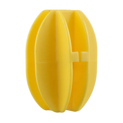 Couleur électrique d'Insulators With Yellow de barrière de tension de fin du matériel INS502*B de HDPE