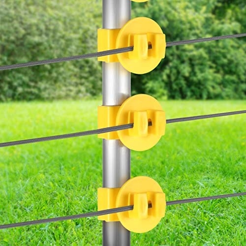 Agrafes convenables confortables standard d'Insulators Fence Wire de barrière électrique de courrier de T tenant l'isolateur