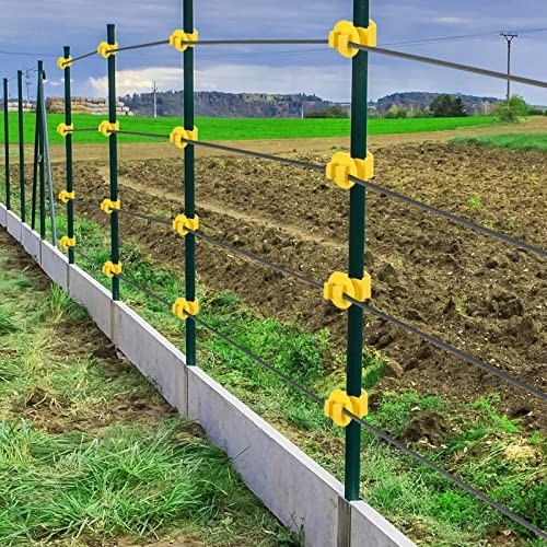 Agrafes convenables confortables standard d'Insulators Fence Wire de barrière électrique de courrier de T tenant l'isolateur