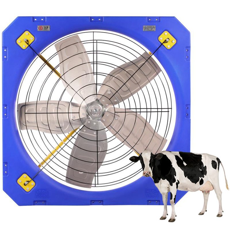 Ventilateurs de ventilation pour bétail avec mode de conduite directe et fréquence 50-60 Hz