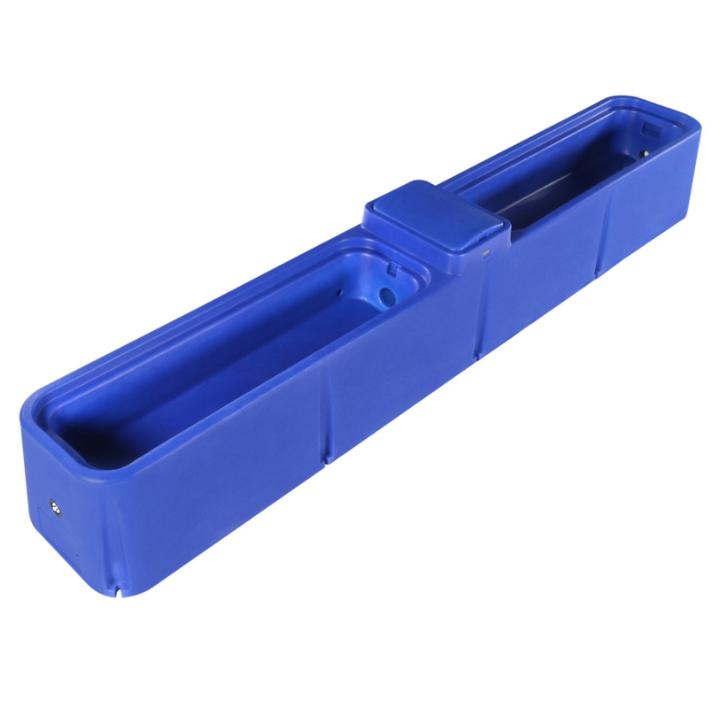 Cuve d'eau potable pour vache avec débit de 120 L/min Polyéthylène résistant et hauteur de consommation de 440 mm
