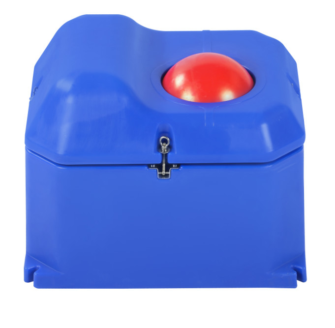 30 à 50 litres/min de liquide d'arrosage automatique pour le bétail en LLDPE avec régulation de la température intégrée Couleur bleue