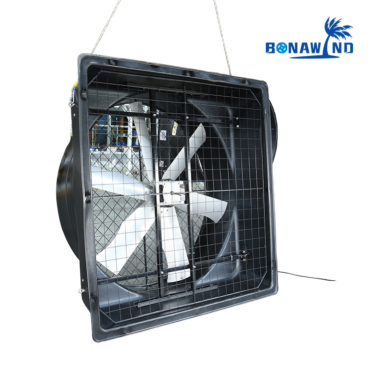 Ventilateur d'échappement industriel 120200m3/h Maximum de débit d'air 72 pouces Diamètre de la lame 4.2A Intensité de courant