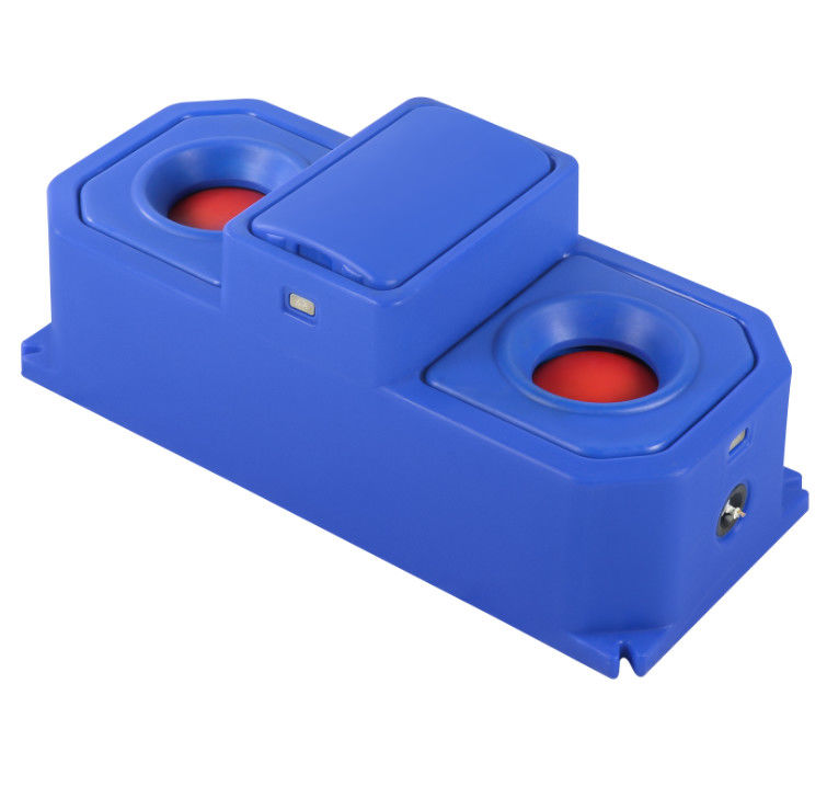 Résistant aux chocs à forte charge réservoir d'eau pour bétail bleu 226L capacité 30-50L/min Débit