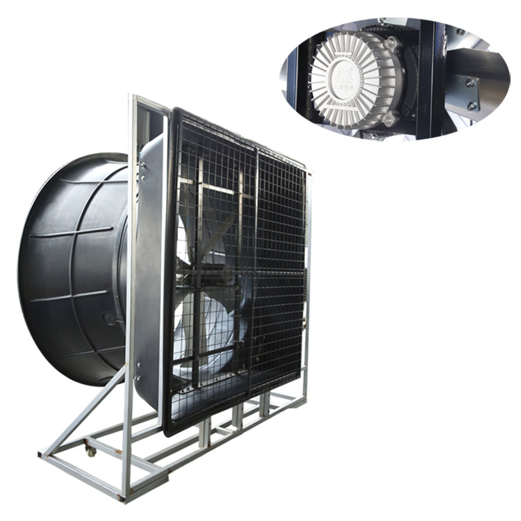 Ventilateur d'échappement industriel de 72 pouces avec boulons oculaires préinstallés pour une installation facile en chaîne