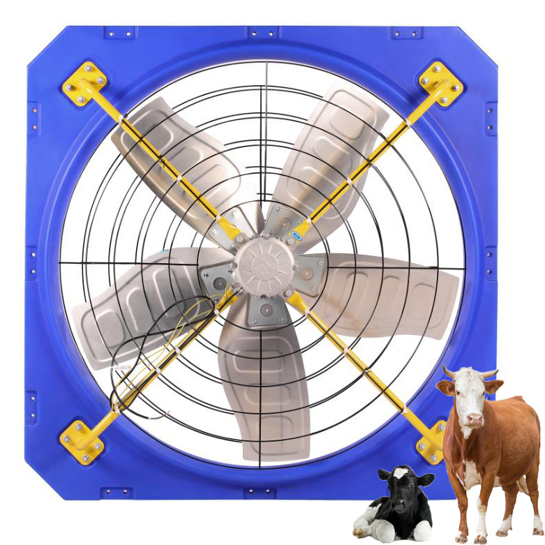 Ventilateur de circulation Power Livestock 27000m3/h Débit d'air max. Diamètre des pales 38 Double couche Cadre PE