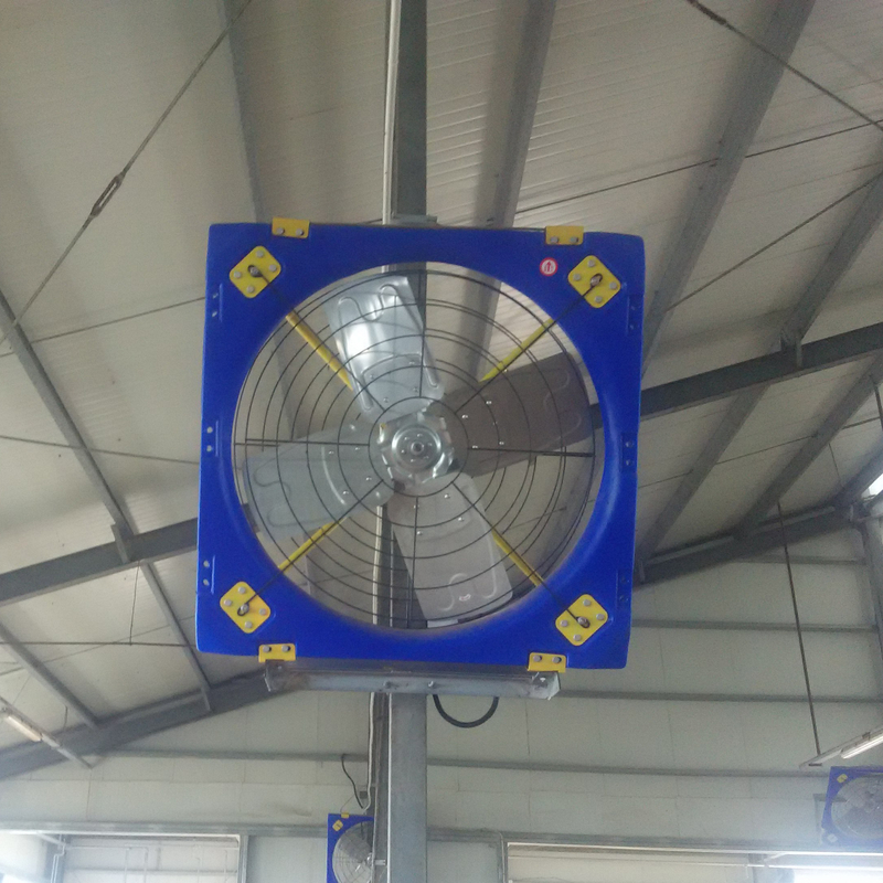 Résistance Ventilateur de circulation de bétail en PE à double couche avec puissance d'entrée de 410w et diamètre de lame de 38