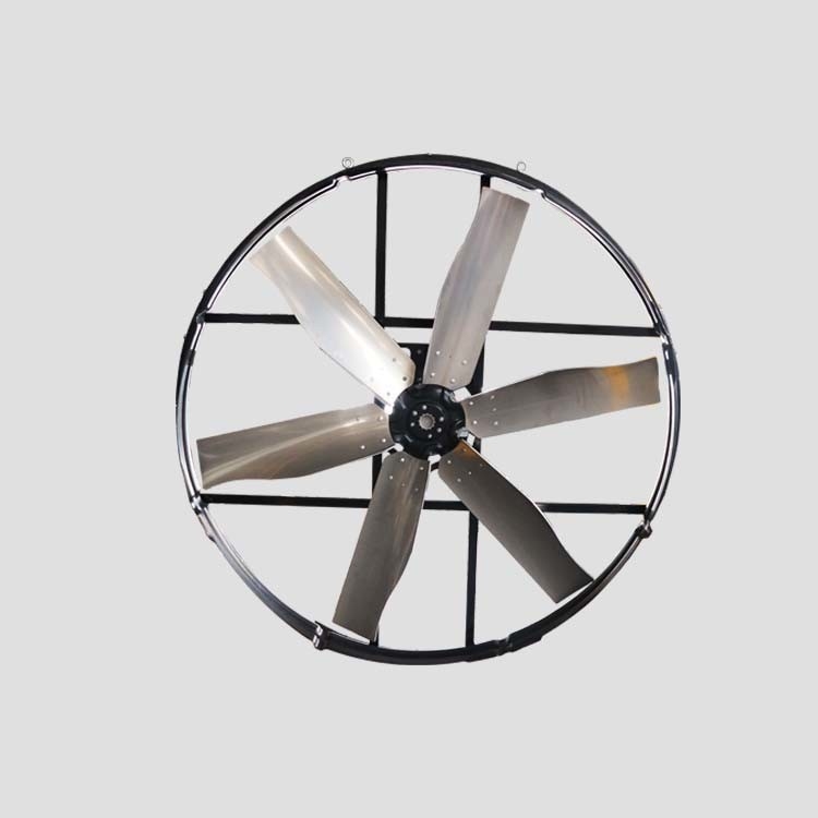 Ventilateur de panneau de 2000 W 72 avec niveau de protection IP55 et vitesse de rotation de 345 r/min pour les gaz d'échappement industriels