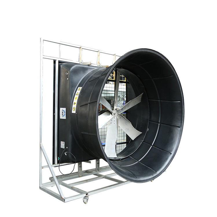 Ventilateur d'échappement industriel pour entrepôt utilisant un ventilateur à débit axial pour améliorer la qualité de l'air