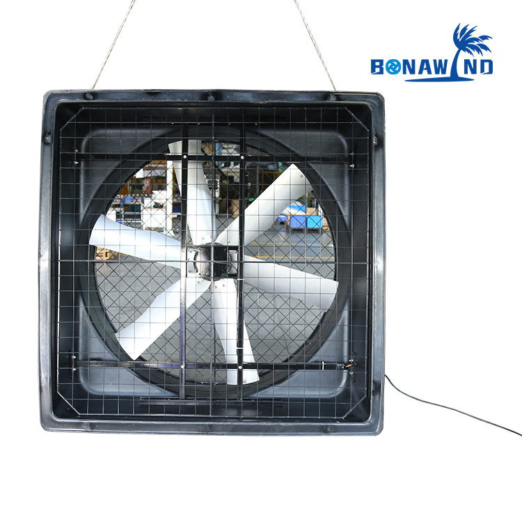 Ventilateur d'échappement industriel pour entrepôt utilisant un ventilateur à débit axial pour améliorer la qualité de l'air