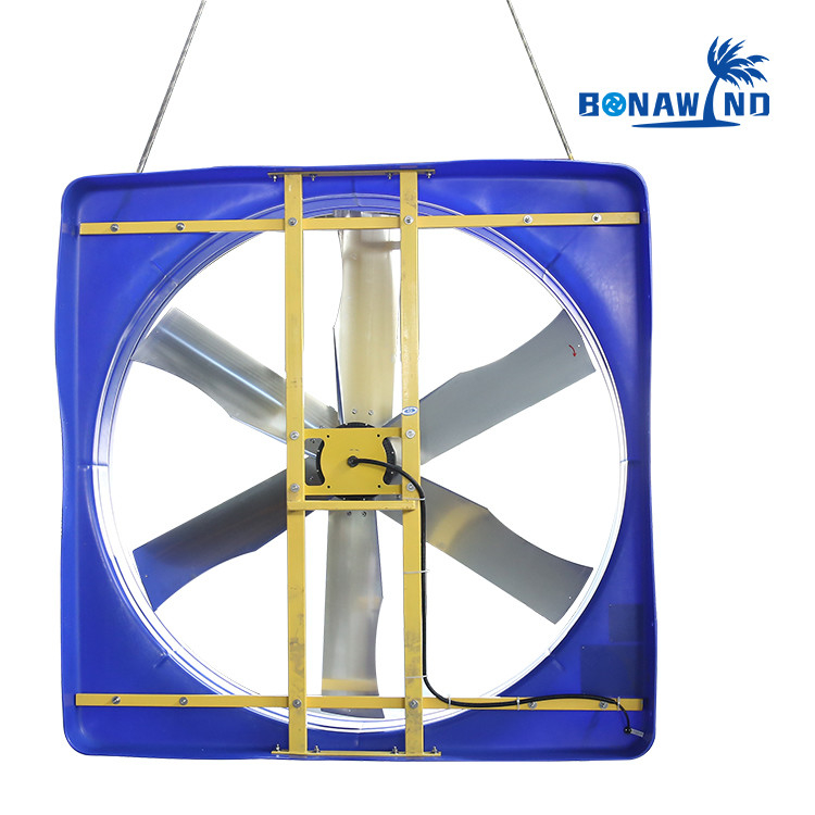 Ventilateur de circulation industriel pour la ferme laitière avec une puissance de 2000w et un débit d'air de 120193 m3/h