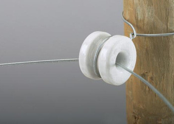 Isolateurs en porcelaine de haute qualité avec un diamètre de 41 mm fabriqués à partir de porcelaine de qualité supérieure