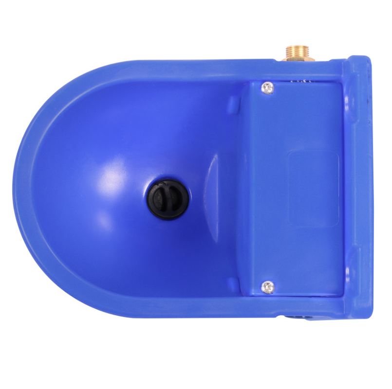 Bocal d'eau de bétail 2,5 gallons de capacité bleu et personnalisé en plastique PP pour le bétail Chevaux moutons