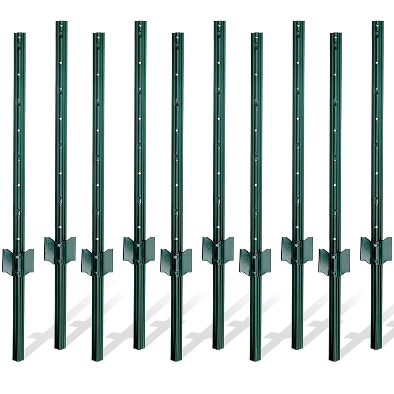 T-post lourd pour le ranch avec couleur personnalisable de haute qualité acier de rails installation facile