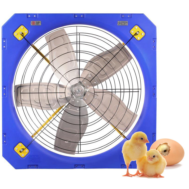 Ventilateur pour le bétail à 610 tours par minute Vitesse de rotation 40700 m3/h Flux d'air et puissance 600w/0,8 ch