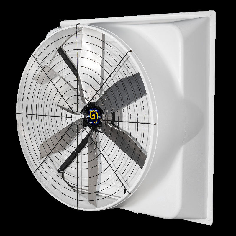 Ventilateur d'échappement industriel pour grands espaces industriels 43700m3/h Flux d'air 380-480V Voltage 850w/1.2hp Puissance