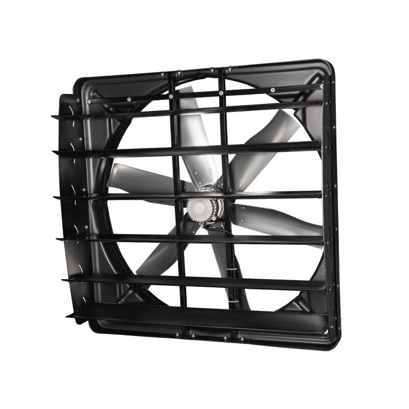 Ventilateurs de ventilation durables pour le bétail 3PH/380-480V/50-60HZ 6,2 m/s Vitesse de l'air Rotor extérieur aimant permanent sans balai moteur CC
