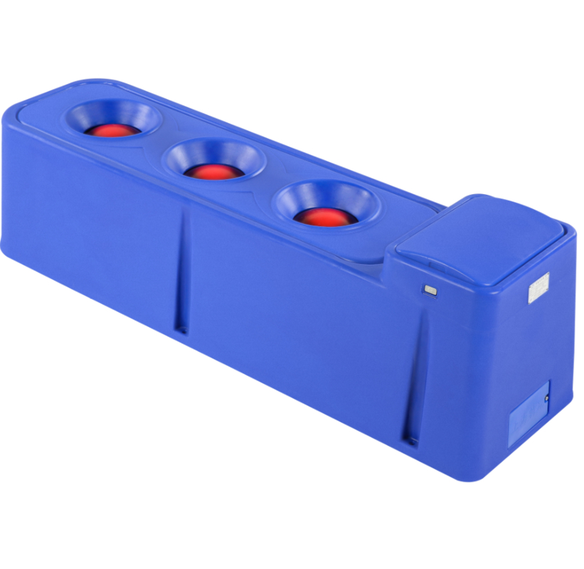 Bleu LLDPE Auto-arrosage du bétail Largeur 67cm/2.2ft. pour une gestion efficace du bétail