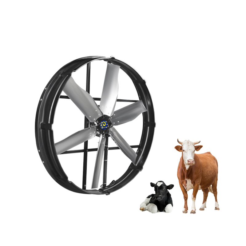 Puissance 2000W Ventilateur d'échappement industriel IP55 Niveau de protection 60 mm Installation de tuyaux 345 r/min Vitesse de rotation