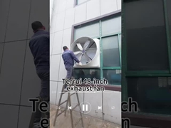 Efficacité 60m3/h Ventilateur d'échappement industriel 3φ/380V/50HZ Puissance 1.8A Intensité de courant