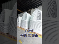 Élevage Lait de veau Hutches Maison Longue durée d'utilisation Équipement de ranch