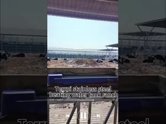 Mode de contrôle de la température 15-40C Cuve à boire pour vache avec 3 ensembles de disques de chauffage 220V300W