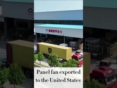 Ventilateurs de ventilation pour le bétail de style moderne pour le refroidissement de la volaille 6,2 m/s Vitesse du vent