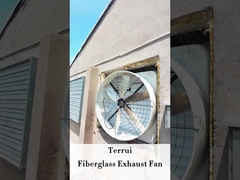 Niveau de protection IP55 Ventilateur d'échappement de fumée incendie 1.8A pour ventilation de fumée