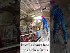 Variable de vitesse 120cm REFINE Ventilateur d'échappement 56,4m3/h Volume d'air 48000m3/h Capacité de débit d'air