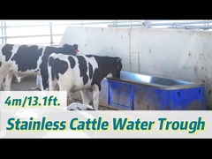 Réservoir d'eau pour bétail en polyéthylène résistant aux chocs pour charges lourdes avec débit de 30 à 50 L/min