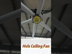 Ventilateur de plafond industriel avec moteur EC sans pinceau et diamètre 7300 mm