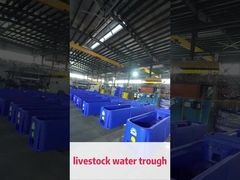 Résistant aux chocs en polyéthylène, bassin d'eau pour bétail destiné aux animaux de pâturage